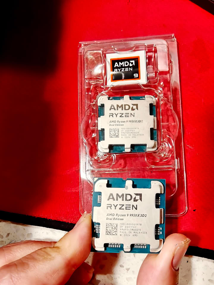 Scoperta truffa su Ryzen 9 9950X3D2: Intel sotto il dissipatore, Amazon sotto accusa - AllFounds